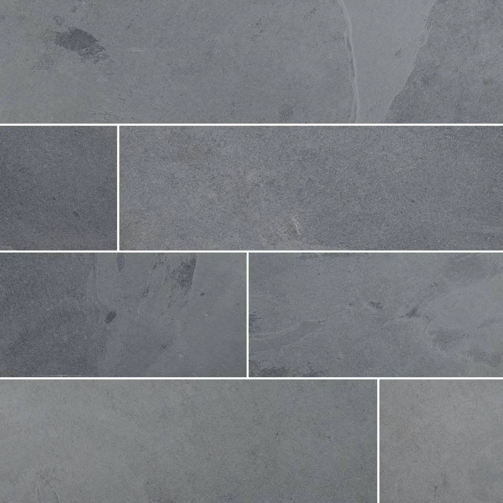 6 in. x 24 in. Gauged Slate Floor and Wall Tile Q32461