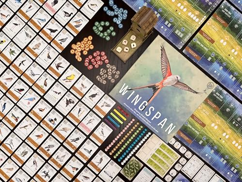 Wingspan Strategy Board Game, 1-5 Players, 70 Mins, Ages 14+ I620