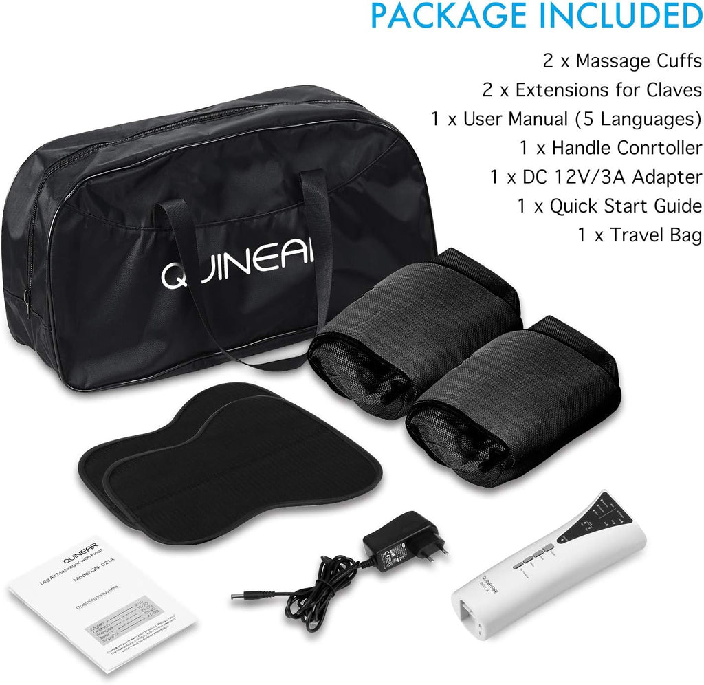Leg Massager with Heat Air Compression V658