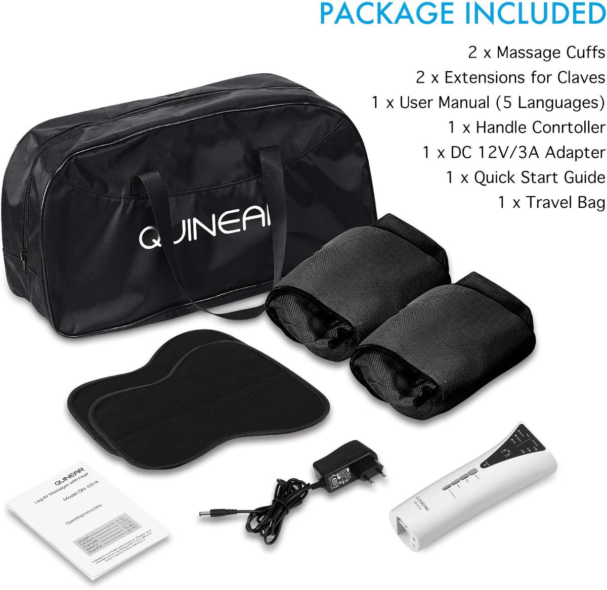 Leg Massager with Heat Air Compression V658