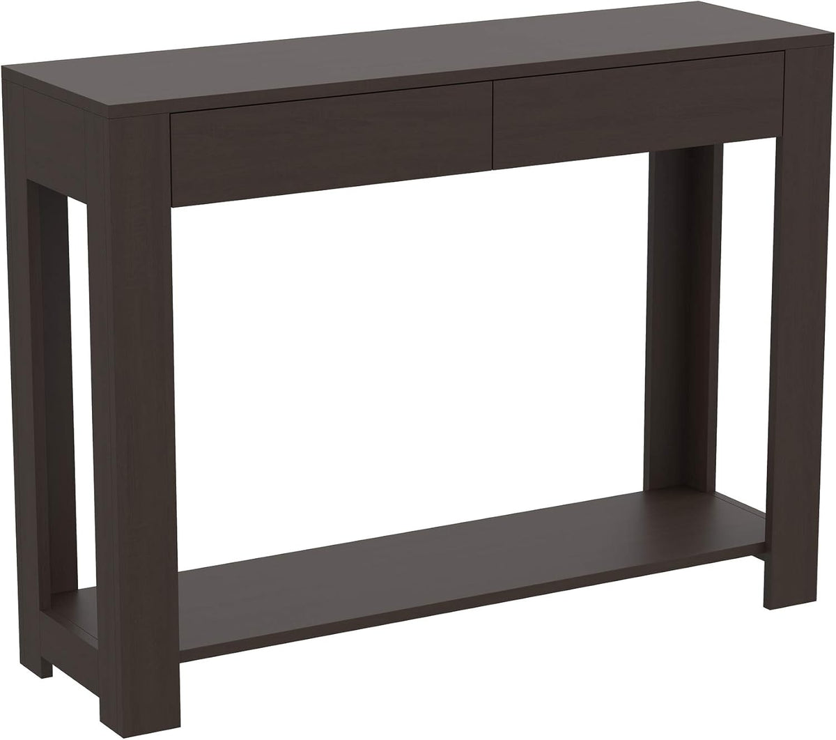 Brown 2 Drawer Console Table M723219