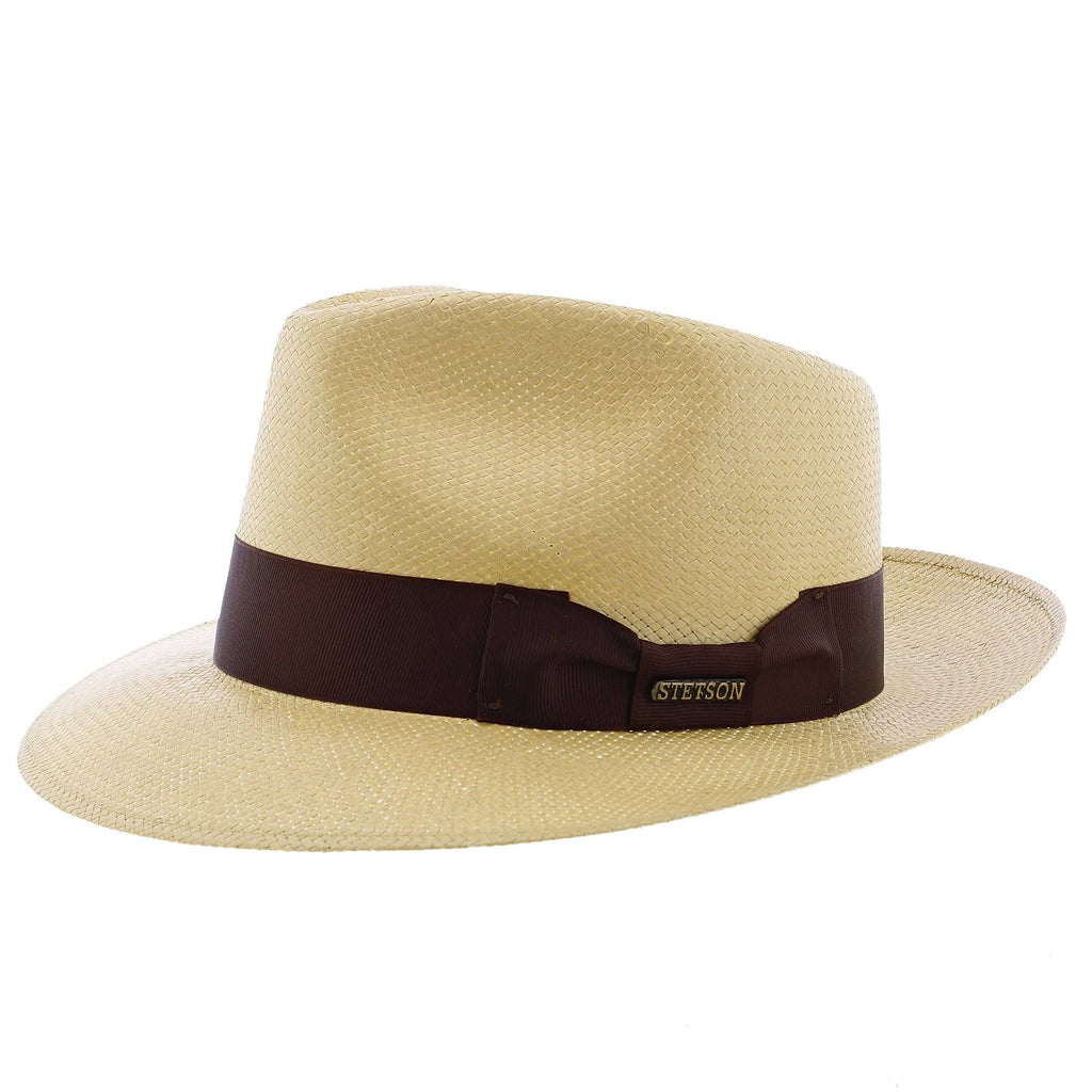 Natural Straw Fedora Hat K741