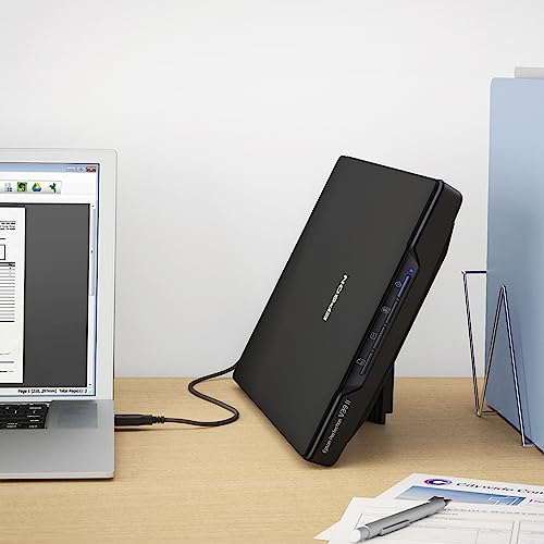 Black Flatbed Scanner 4800 dpi Optical Resolution U25695
