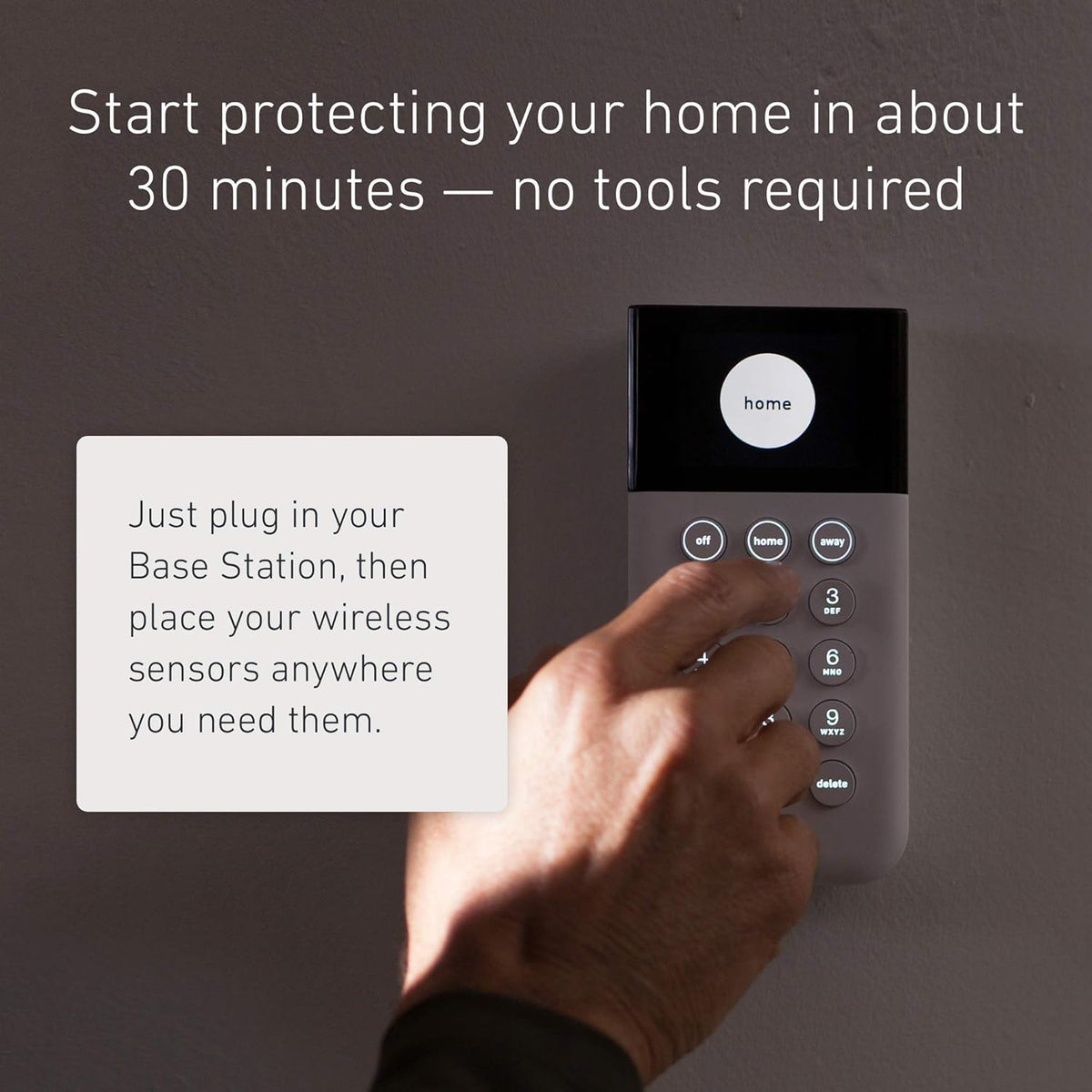 9 Piece Wireless Home Security System with HD Camera V630
