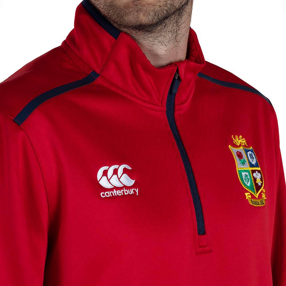 Red 1/4 Zip Fleece Top P922694