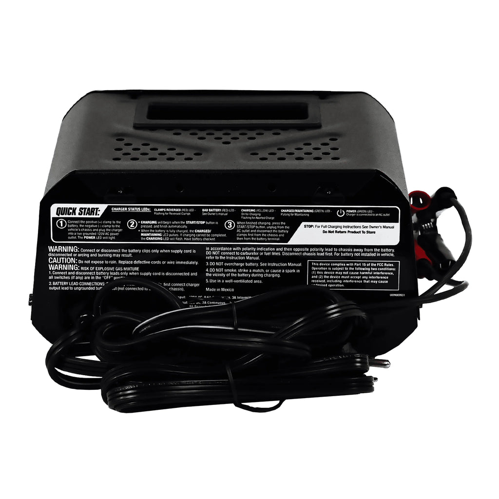 10-Amp 12V Fully Automatic Battery Charger and Maintainer I136919