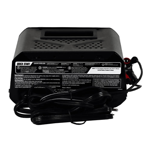 10-Amp 12V Fully Automatic Battery Charger and Maintainer I136919