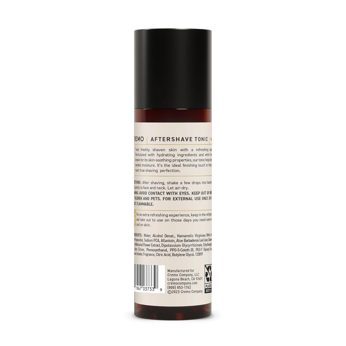Cremo Skin Conditioner Aftershave Tonic, 4 Fl Oz J29353