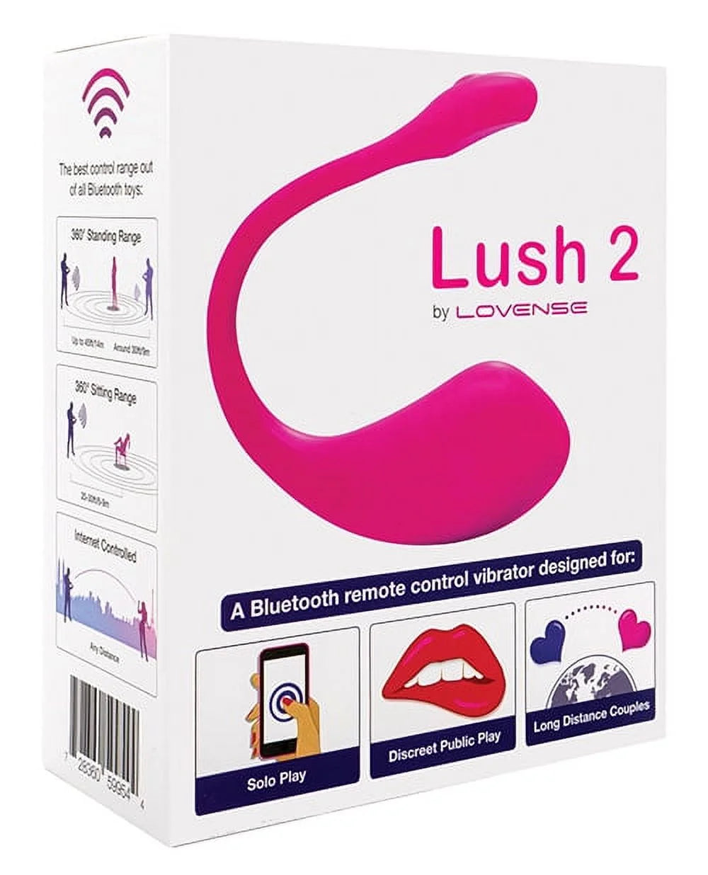 Pink Wireless Bullet Vibrator Y593