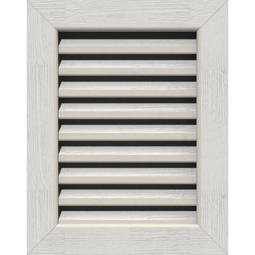Vertical Gable Vent Primed Functional Rough Saw G292268