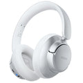 Hybrid Active Noise Cancelling Headphones with Transparent Modes, 70H Playtime Bluetooth Wireless with Mic, 3.5MM Cable, Soft Earpads, Fast Charging, Black B328976
