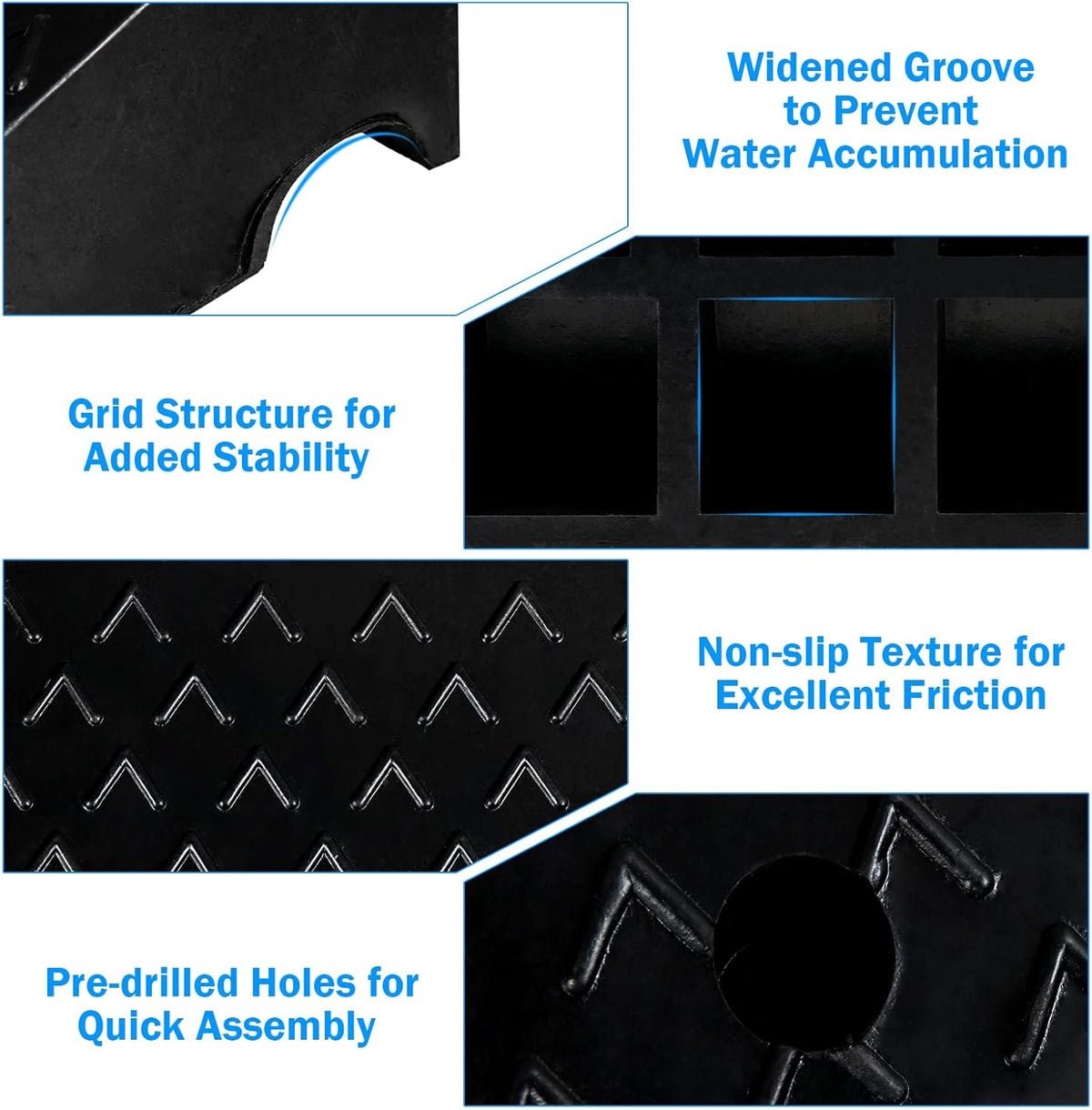 Rubber Curb Ramps Pack of 2 Q20712