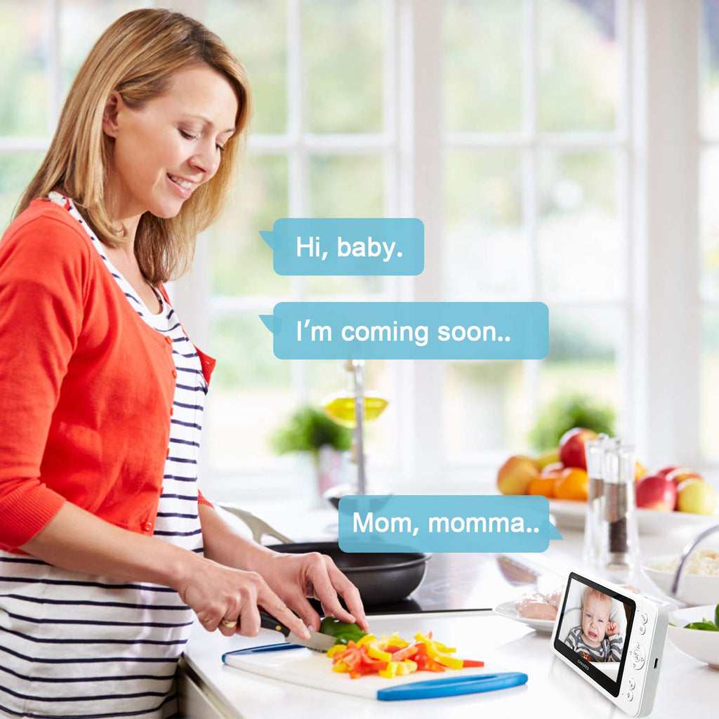 Video Baby Monitor with Pan-Tilt-Zoom Camera and Audio R78011