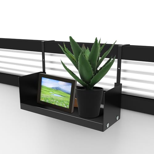 Cubicle Shelf Storage Organizer Bookshelf with Hooks W706121