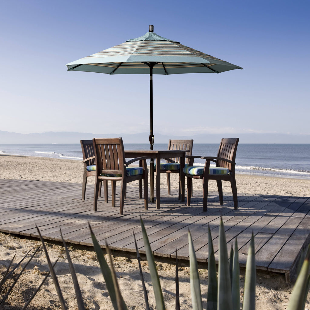 9 ft. Aluminum Market Umbrella Push Tilt P20132