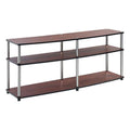 60" 3 Tier Cherry TV Stand Y44882