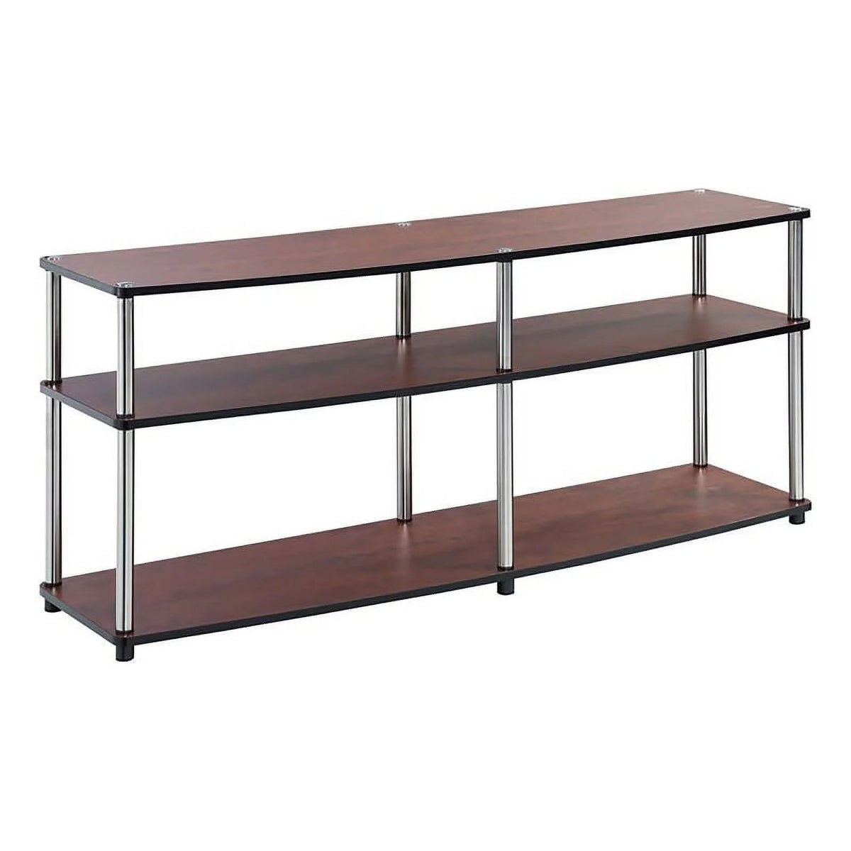 60" 3 Tier Cherry TV Stand Y44882
