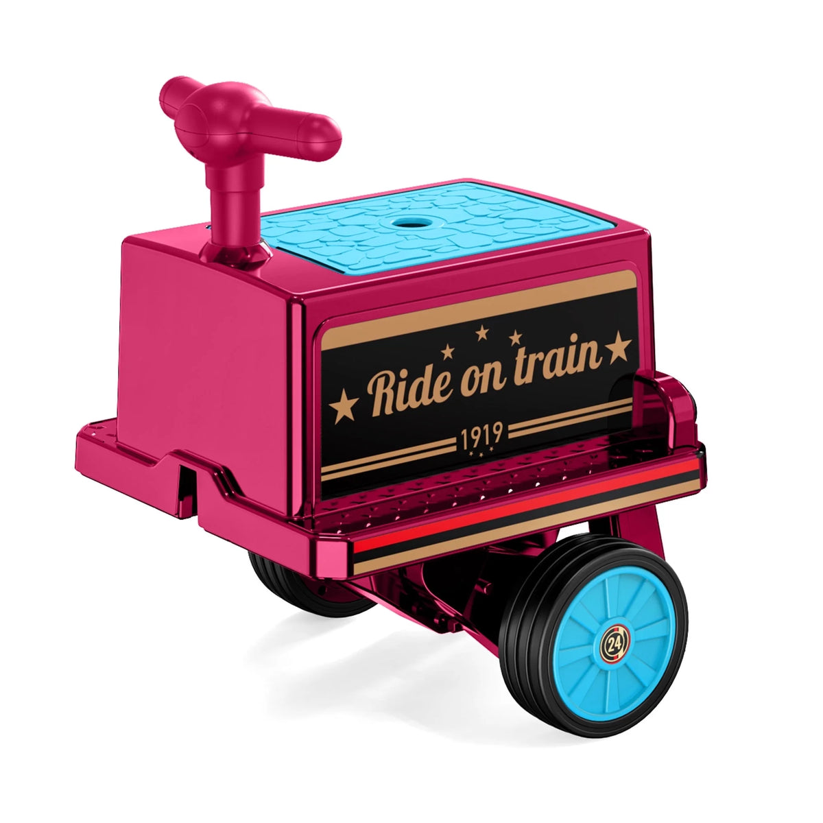 12 Volt 2 Seater Kids Ride on Train with Storage Box O9914