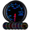 Black 100 PSI Fuel Pressure Gauge Kit with Electronic Sensor K731642
