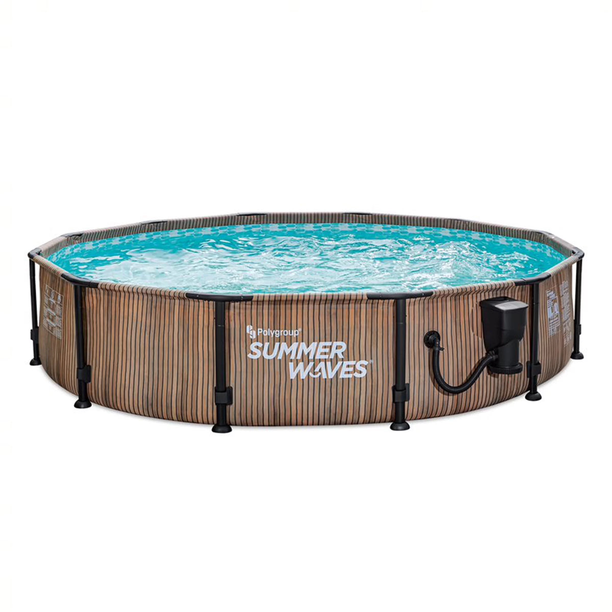 12ft x 30in Above Ground Frame Pool with Filter T278438