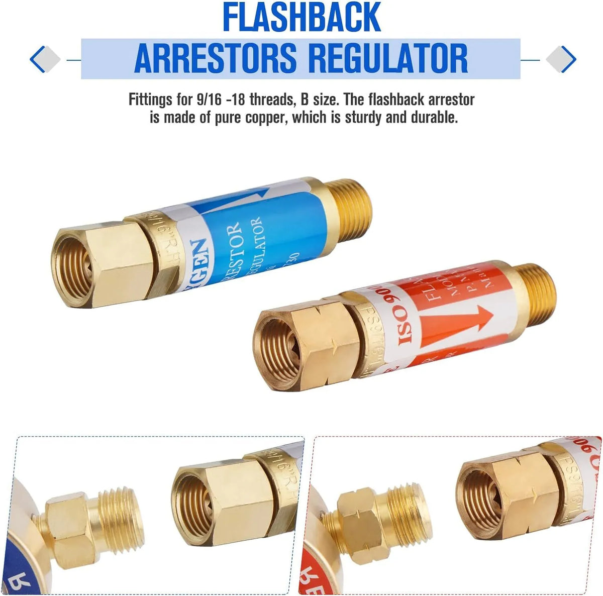 Oxygen Acetylene Regulator Welding Gas Gauges C535