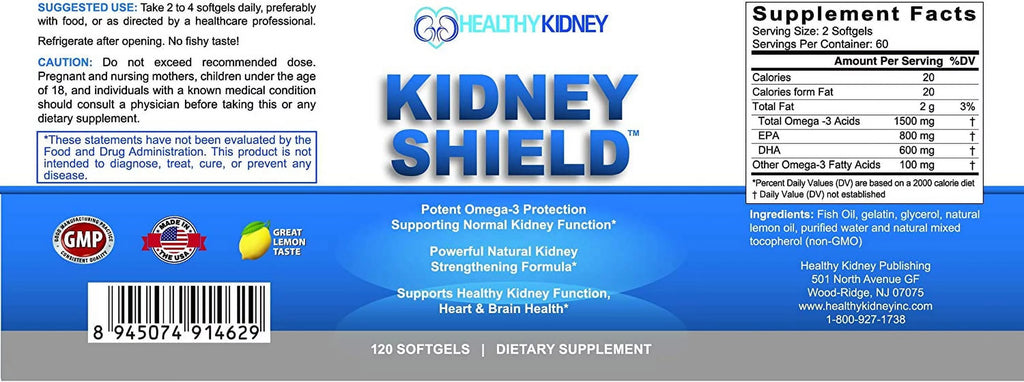 Kidney Detox Supplement 120 ct. 3 pack R2066