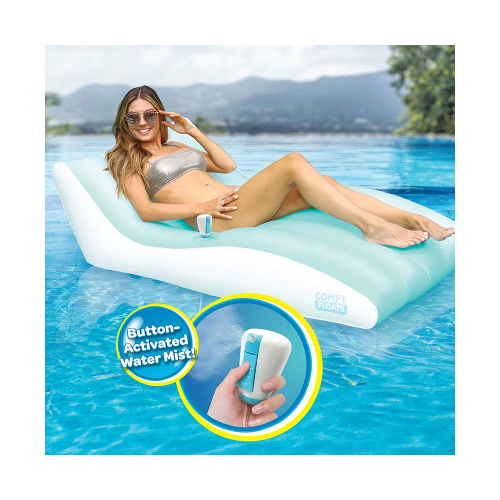 Double Hurricane Water Slide & Chaise Lounger R26821