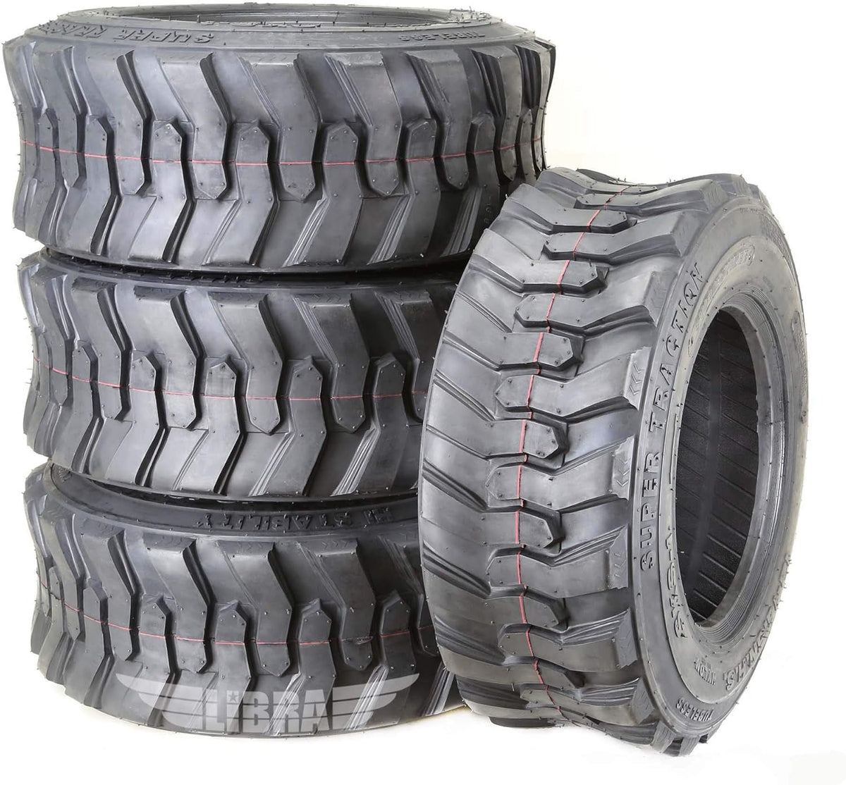 Heavy Duty Skid Steer Tire with Rim Guard M6674