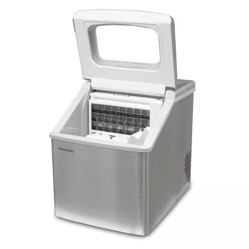 40 lb. Freestanding Stainless Steel Ice Maker E765992