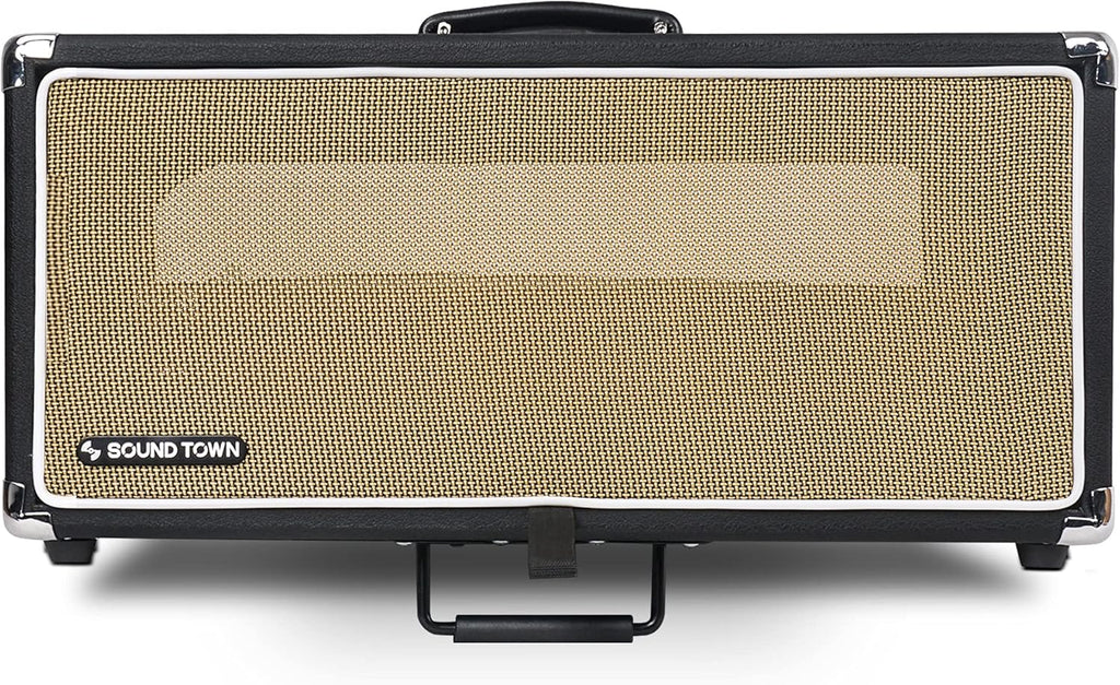 Vintage 4U Amp Rack Case with Rubber Feet, Black M638