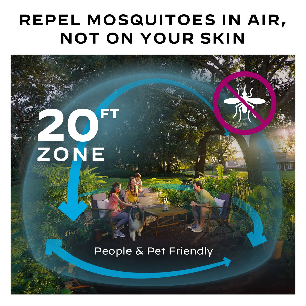 Rechargeable Mosquito Repellent S2615