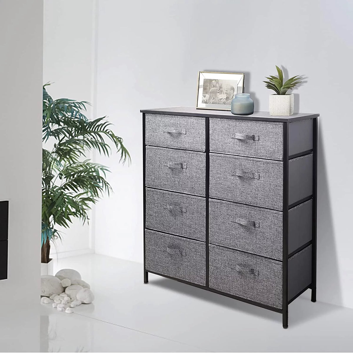 Grey 8 Drawer Dresser B695716