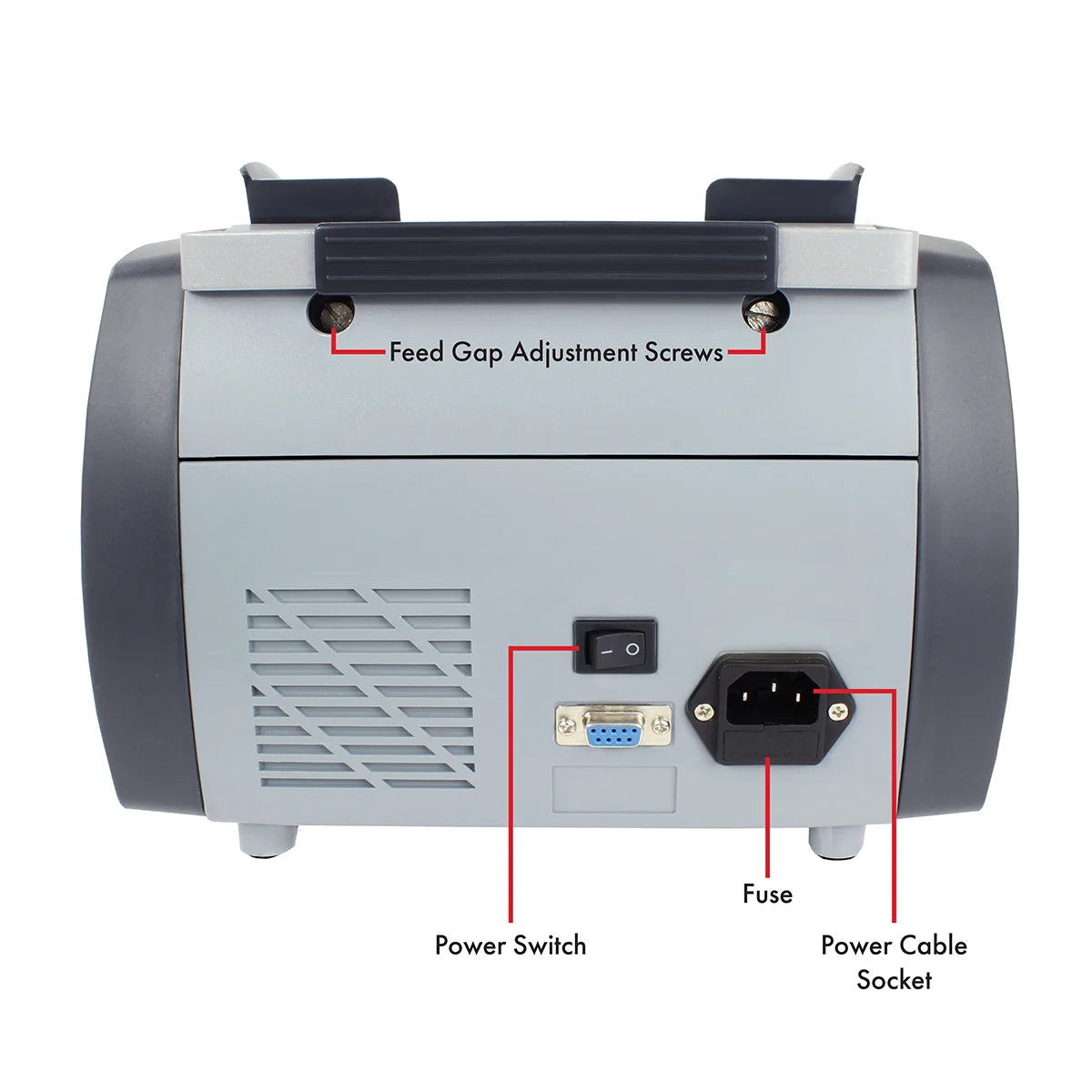 6600 UV/MG Top Loading Bill Counter with Counterfeit Detection D73634