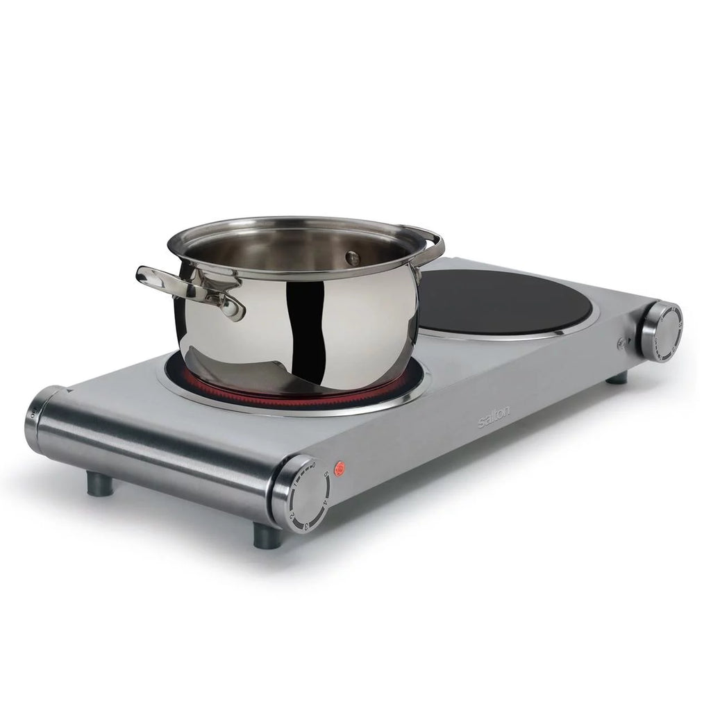 Portable Infrared Cooktop Double C818