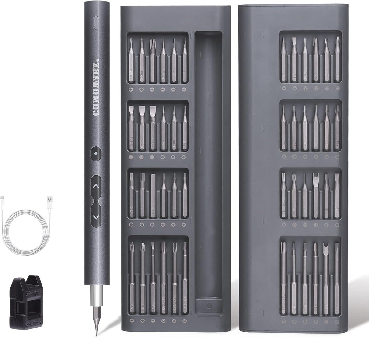 Mini Electric Screwdriver 50 in 1 Precision Set with LED Light & 48 Bits L692