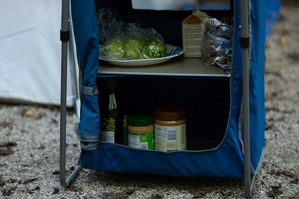 3-Shelf Collapsible Cabinet with Table Top E744