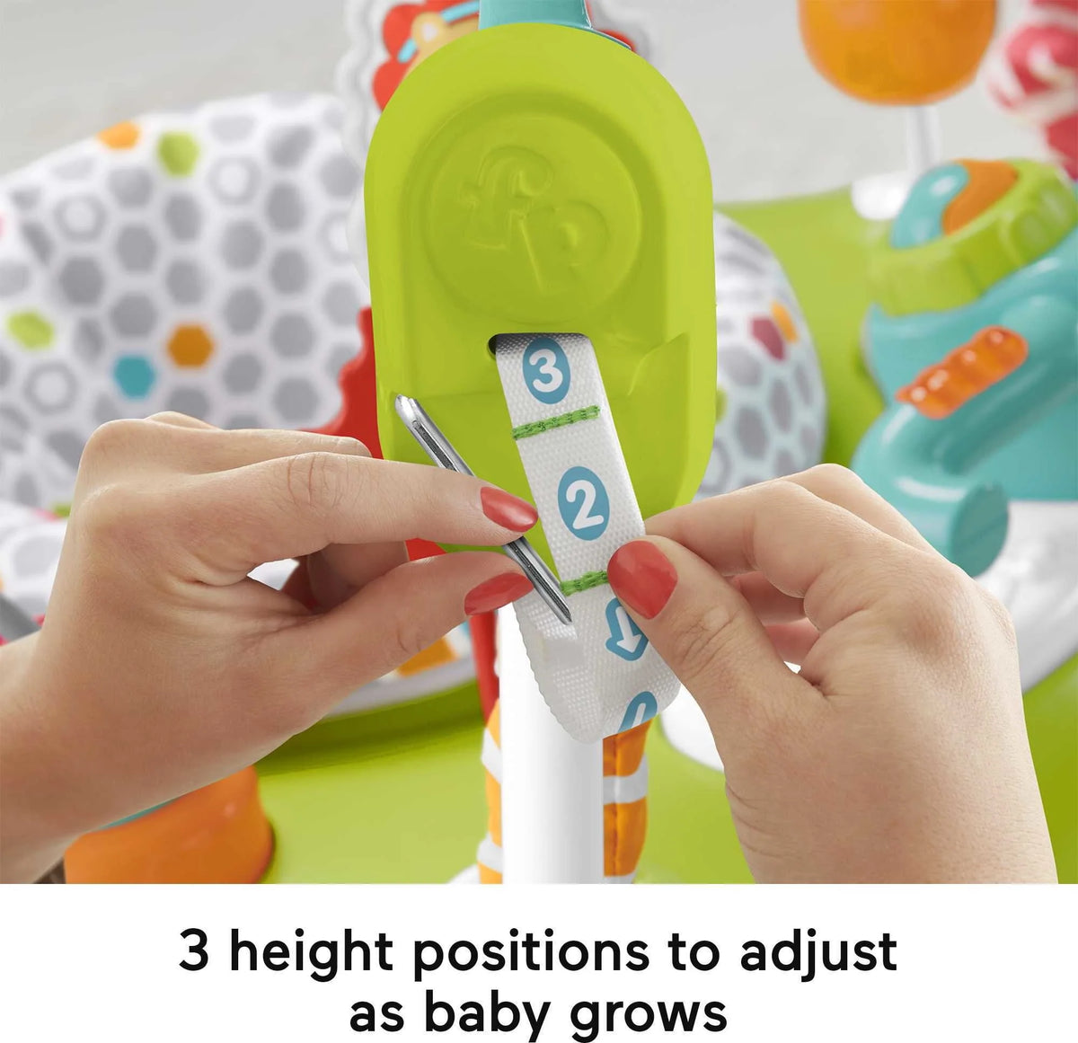 Baby Bouncer Activity Center with Lights & Music R33491