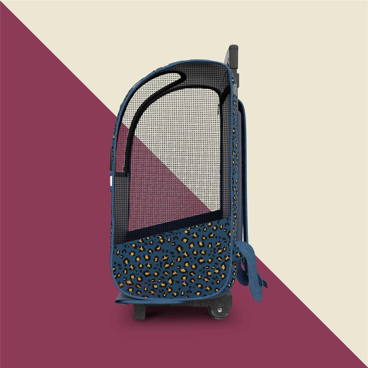 Pet Carrier Trolley with Shock Absorbent Wheels A838