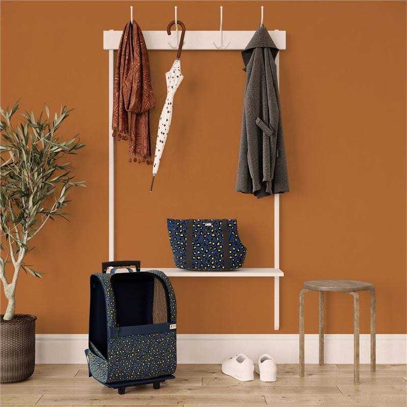 Pet Carrier Trolley with Shock Absorbent Wheels A838