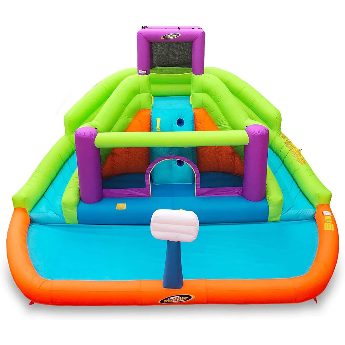 Double Hurricane Water Slide & Chaise Lounger R26821