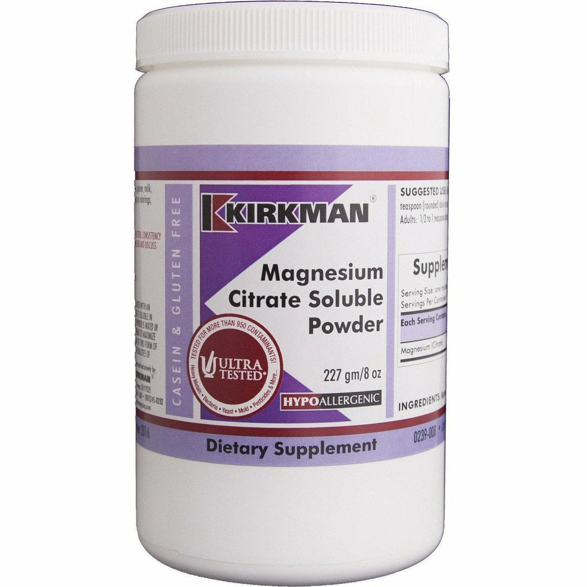 Magnesium Citrate Soluble Powder 8 oz G84983