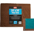 Green/Brown Woven Poly Tarp S6201