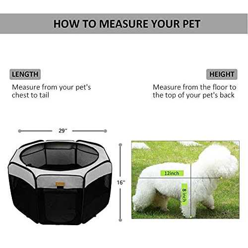 Dog Playpen Portable Pet Play Pen U361717