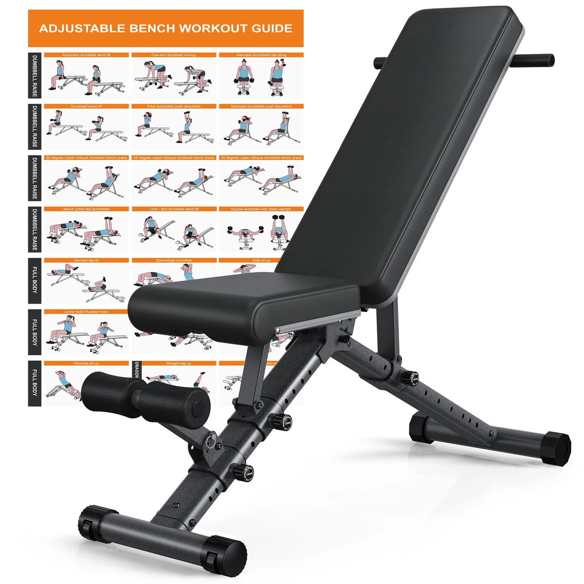 Adjustable Weight Bench Y530
