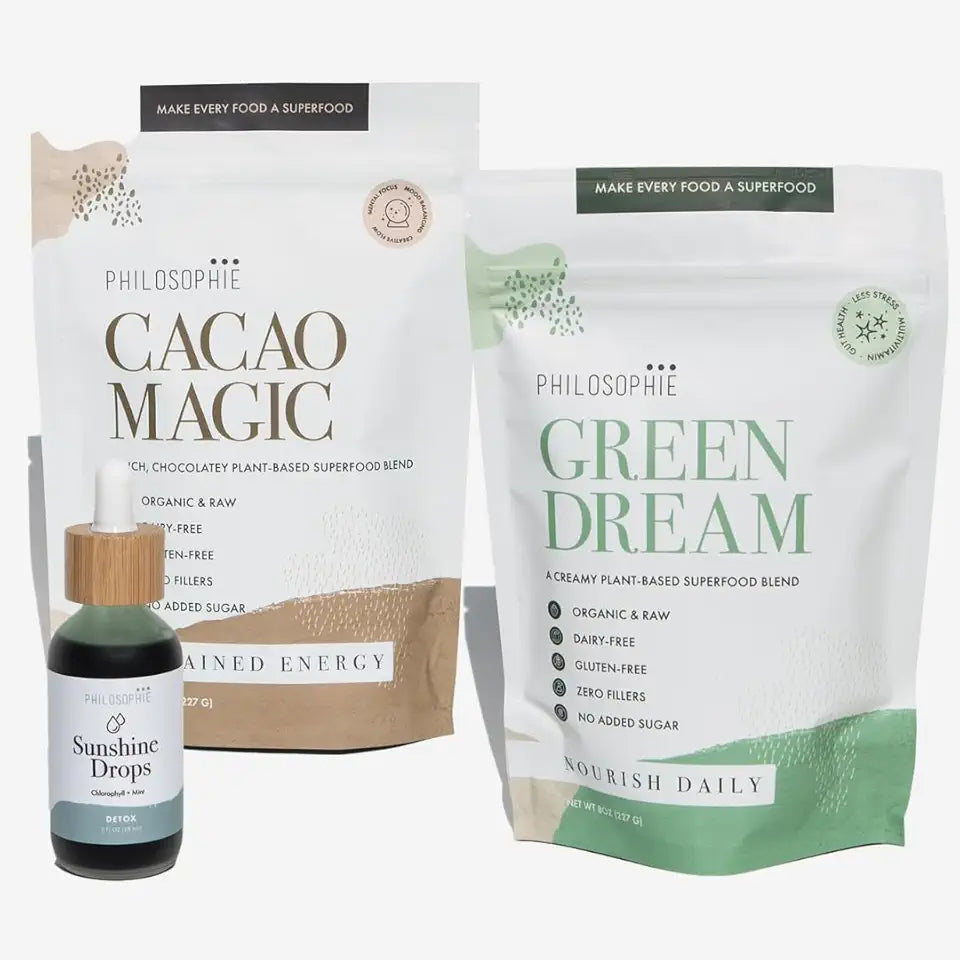 Liquid Chlorophyll & Superfood Powder Blend 3pack A114812