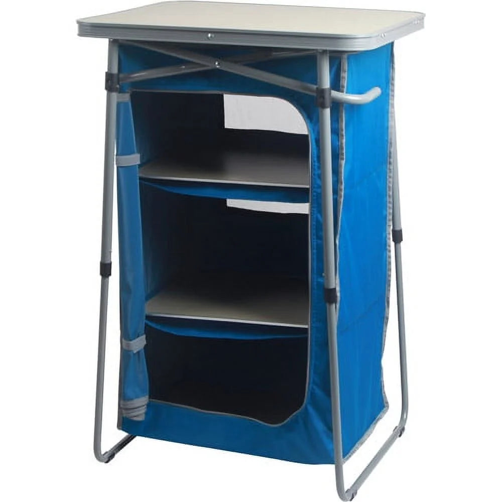 3-Shelf Collapsible Cabinet with Table Top E744