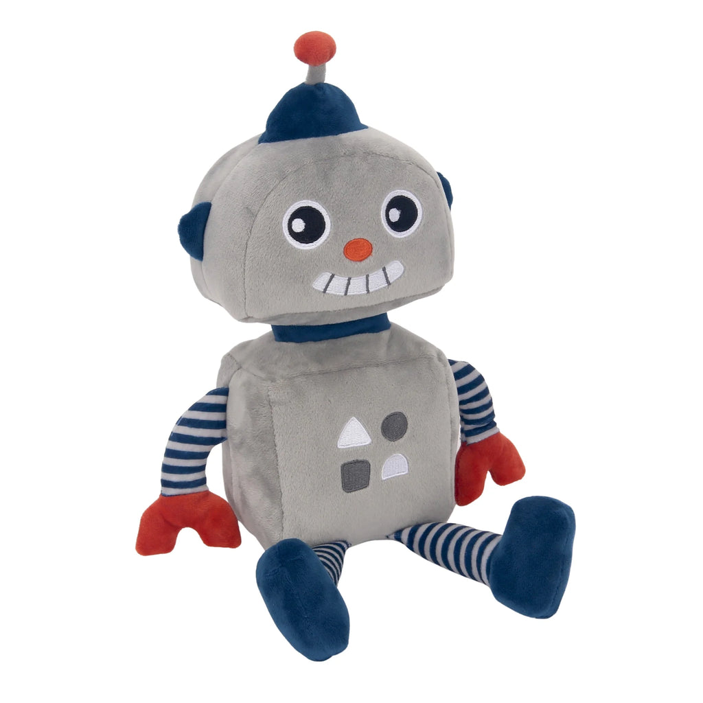 Gray/Blue Plush Stuffed Animal Toy C20193