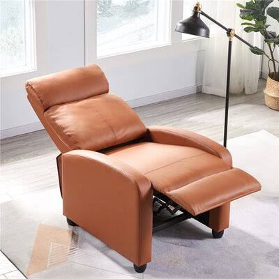 Tan PU Home Theater Individual Seat M2088