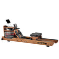 Solid Wood Water Rowing Machine with LCD Monitor A8783