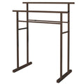 Pedestal Steel Construction Towel Rack Oil Rubbed Bronze W58308